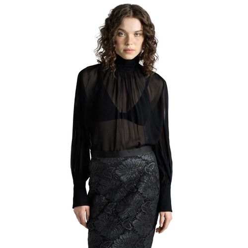 Cue Georgette Split Sleeve Top